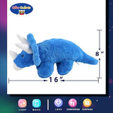 Dinosaurio de peluche con luz musical