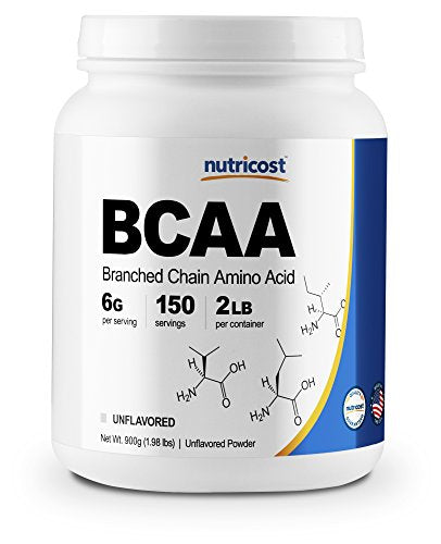 Nutricost BCAA Powder 2: 1: 1-150 porciones