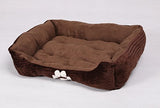 HappyCare Textiles Rectángulo rectangular Cama para mascotas