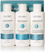 Tratamiento de cabello Amazonliss con queratina brasileña