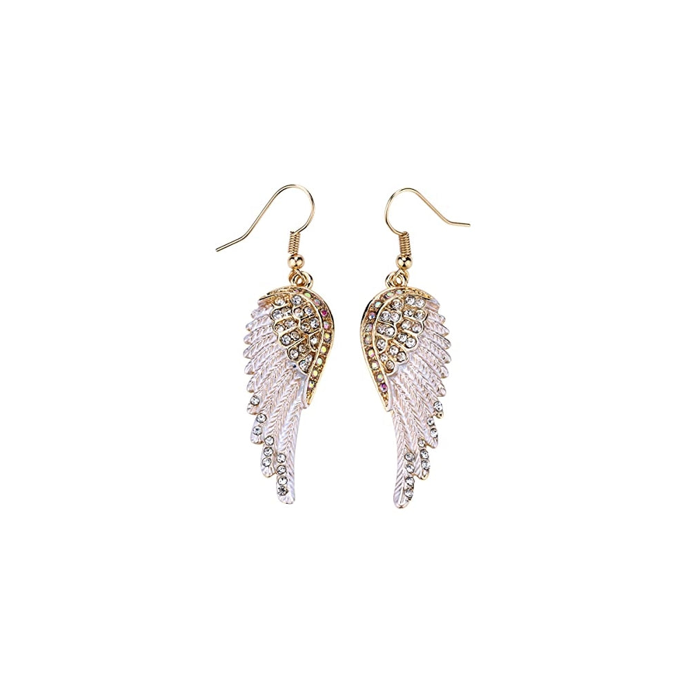 Aretes colgantes hipoalergénicos para mujer