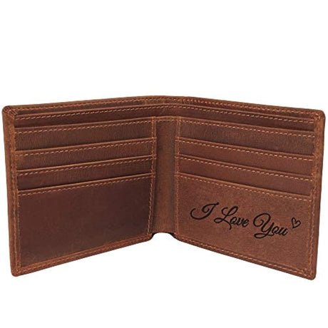 Cartera personalizada, grabada para hombres - awofer