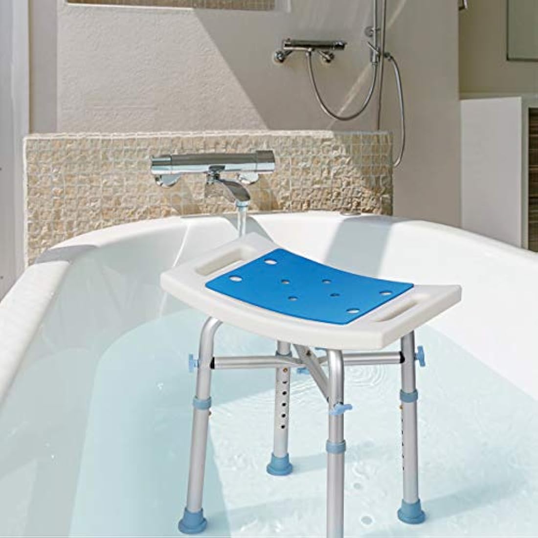 Silla de ducha resistente de 500 libras