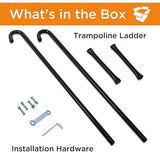 Escalera de seguridad para trampolín SERENELIFE ‎SLTRA12LDR
