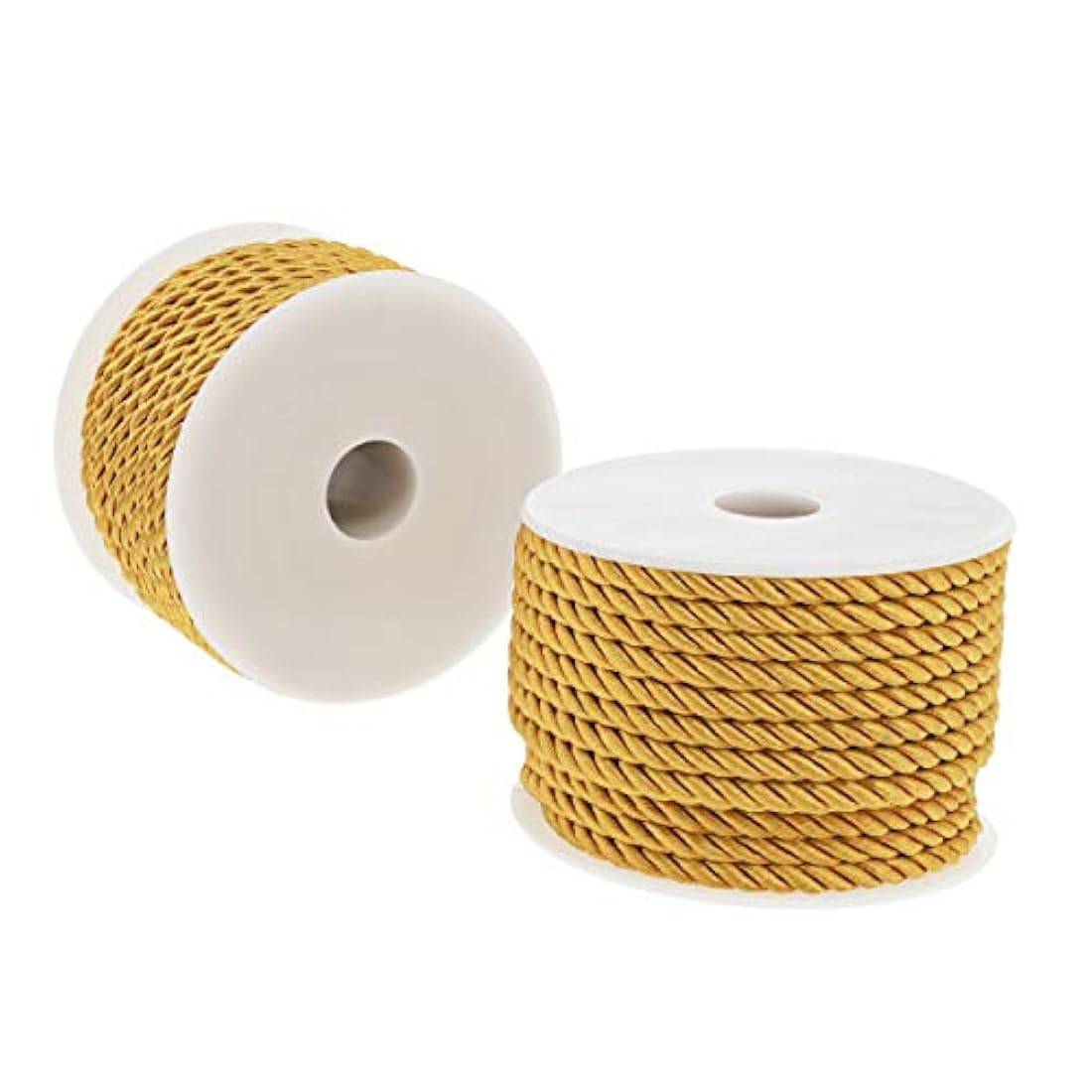 Cuerda trenzada de nailon para cordel de 18 yardas oro