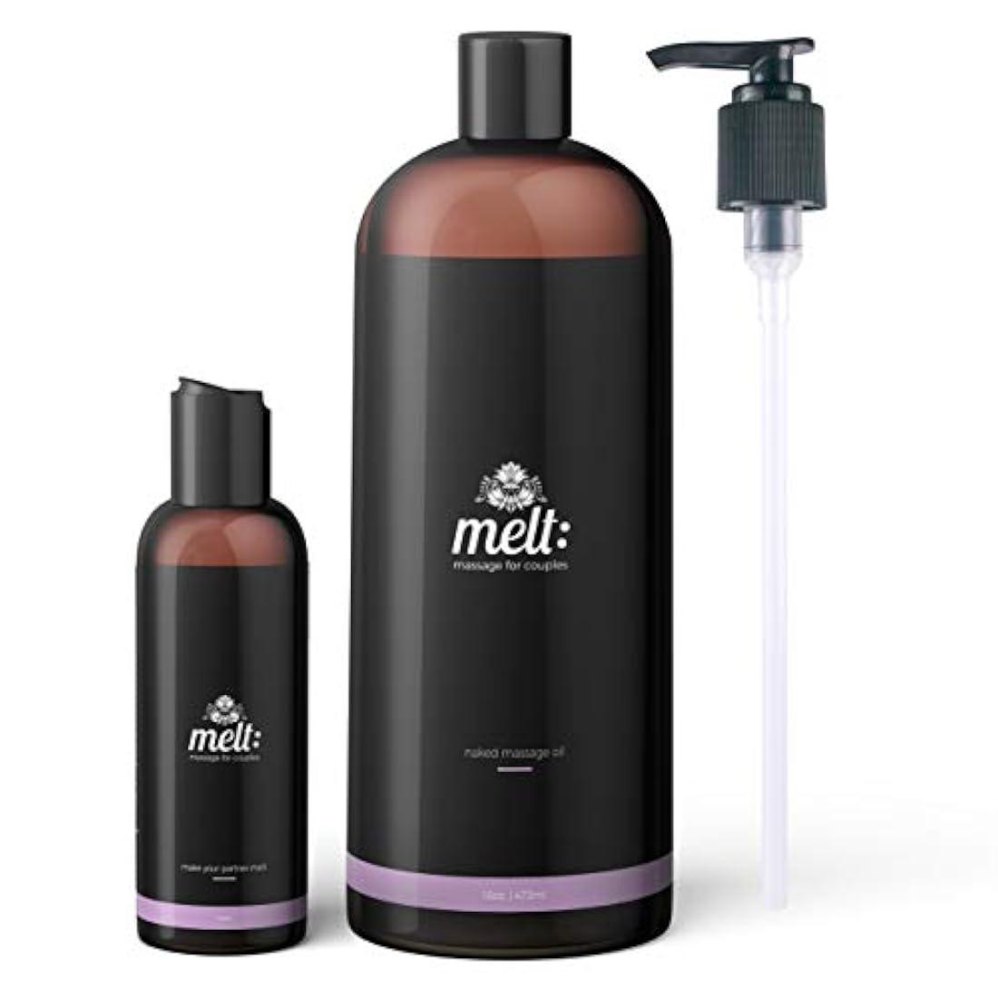 Aceite de masaje sensual para derretir de almendras
