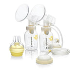 Kit de bomba de mama, sistema de bombeo doble de Medela Symphony, Transparente