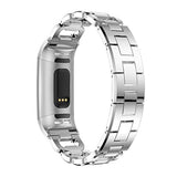 Taolla - Pulsera de repuesto para Fitbit Charge 3 de acero