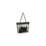 Bolsos Color 2 en 1 correa de cadena clara