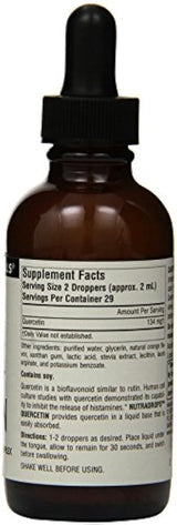 SOURCE NATURALS Quercetina Nutradrops, 2 onzas líquidas