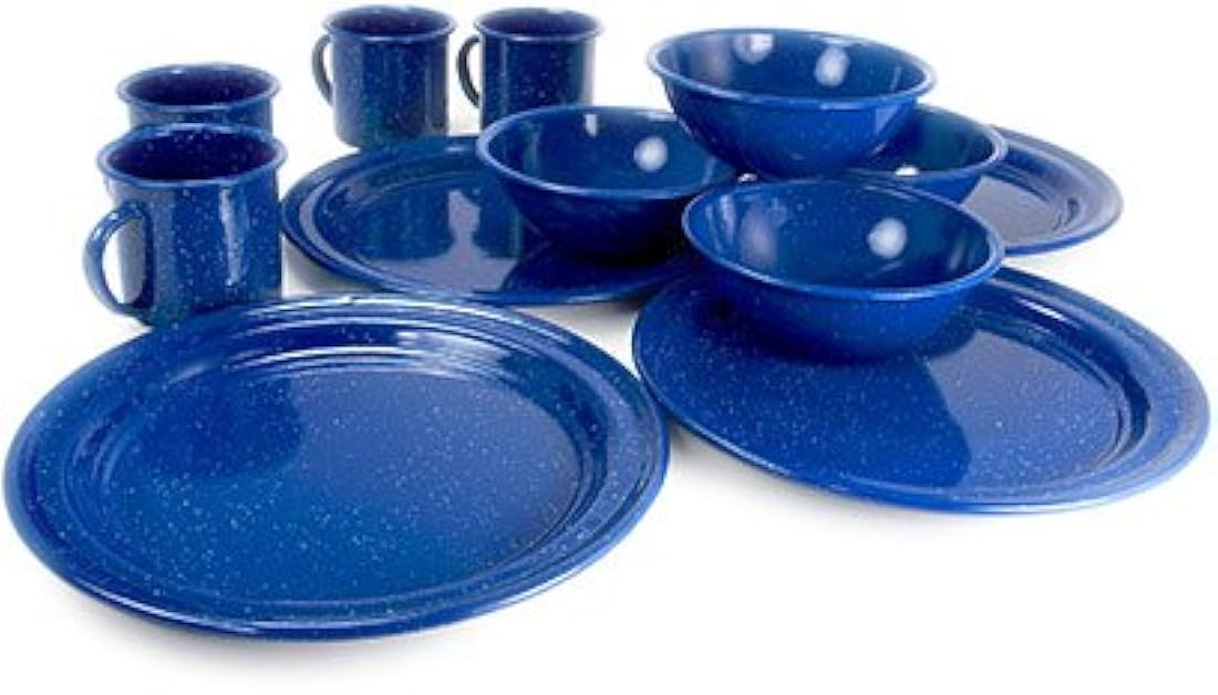Juego de 12 piezas de vajillas para camping - GSI Outdoors