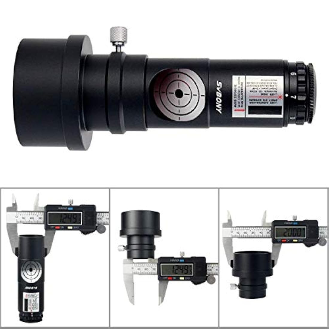 Colimator láser rojo para telescopio