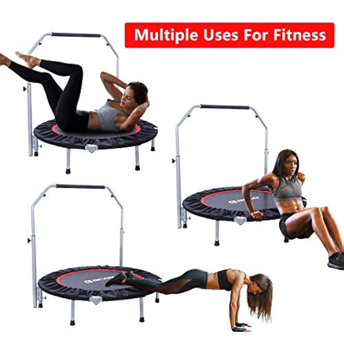 Mini trampolín plegable de 40 pulgadas