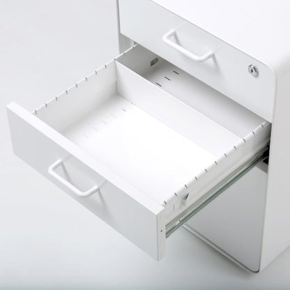 3 cajones mueble archivador color Blanco