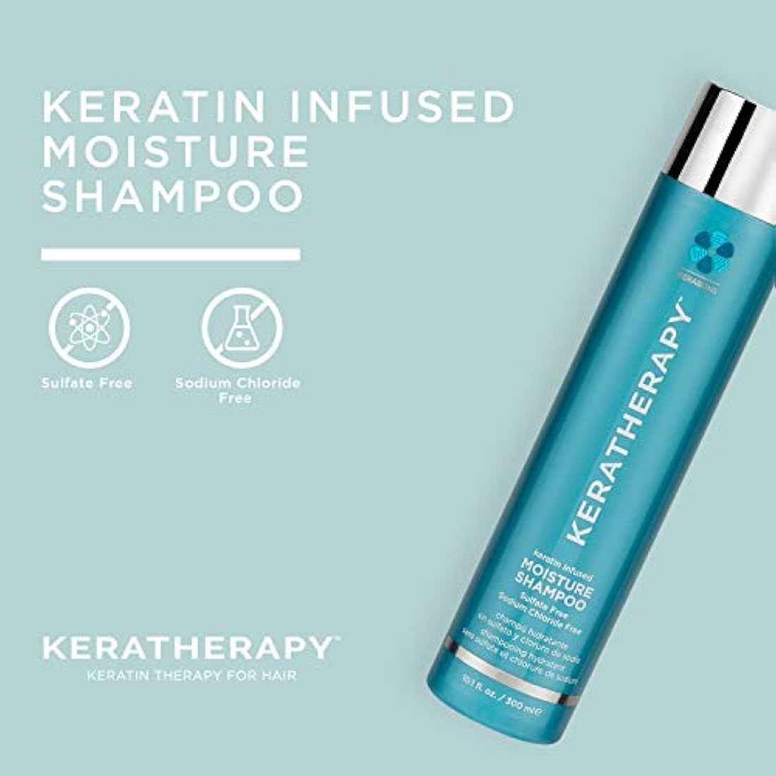 KERATHERAPY Champú de humedad, 10.1 onzas líquidas