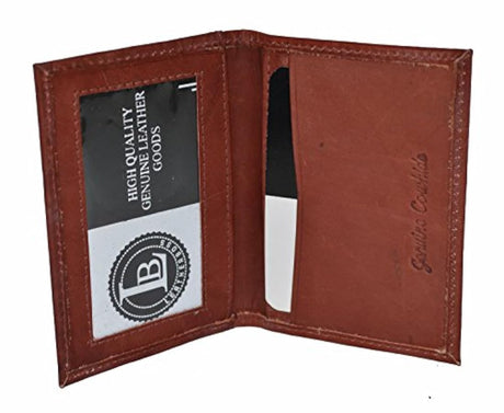 LeatherBoss-Cartera pequeña para tarjetas de crédito