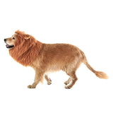 Peluca de melena de león para perro