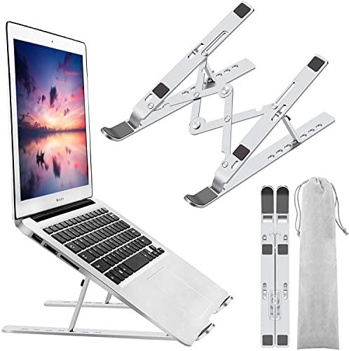 Soporte ajustable de aluminio para laptop plegable portátil