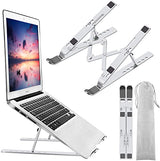 Soporte ajustable de aluminio para laptop plegable portátil