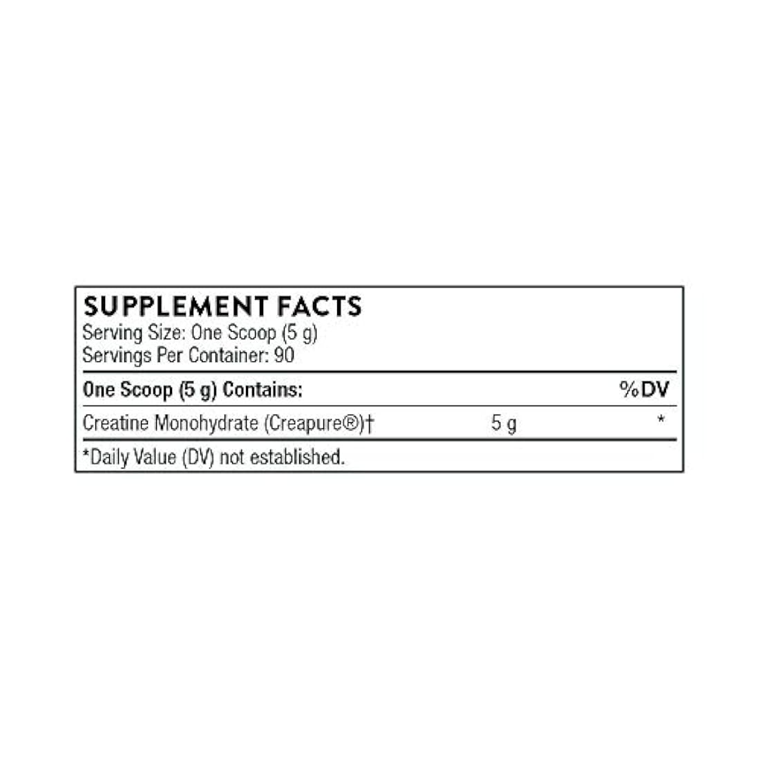 suplemento de creatina para la producción de energía 16 oz