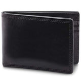 Bosca Cartera pequeña de piel bifold para hombre