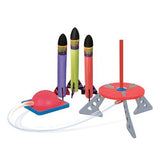 Original Geospace Jump Rocket  Lanzador y juego de 3 cohetes