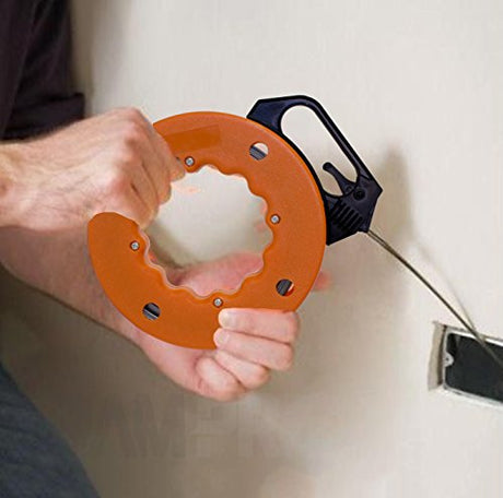 carrete de cinta de pescado de acero de resorte