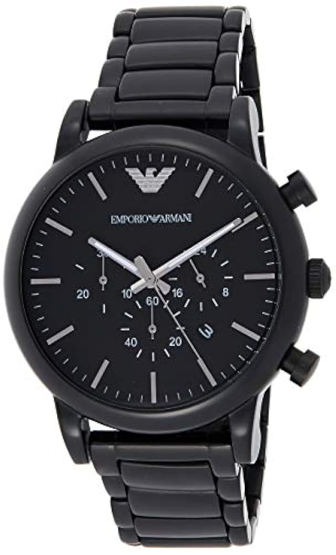 Emporio Armani AR1895 - Reloj negro para hombre