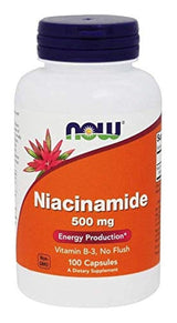 Cápsulas de Vitamina B-3, 100 unidades