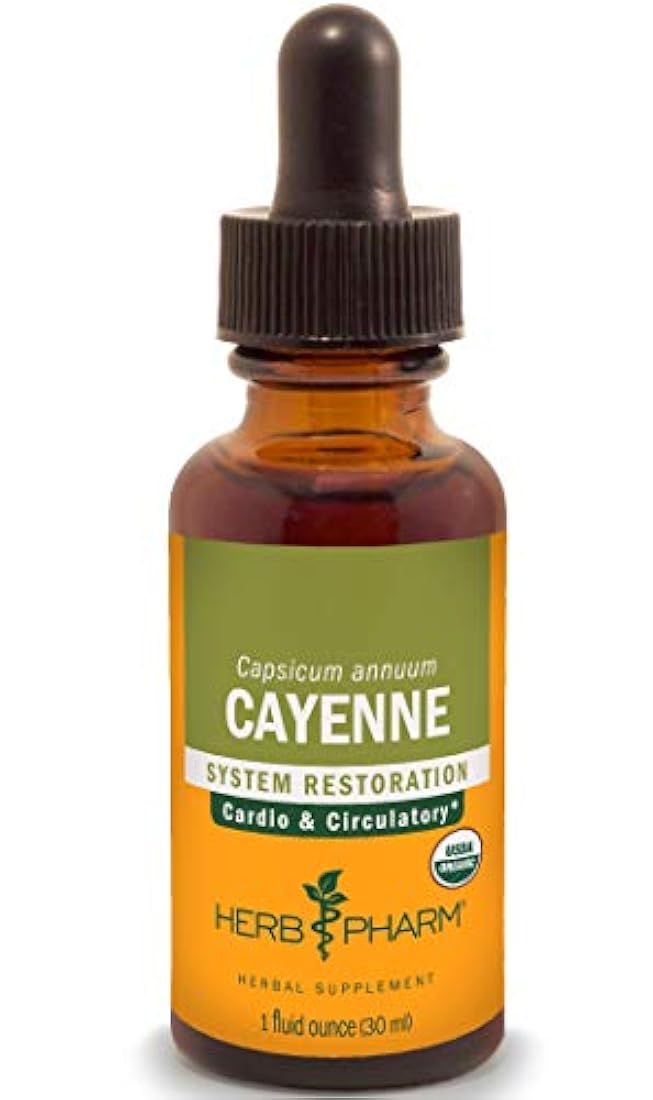 Extracto de Cayena Orgánico Certificado Herb Pharm