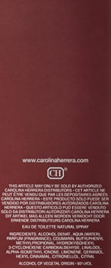 212 Sexy By Carolina Herrera For Men. Eau de Toilette Spray 3.4 oz