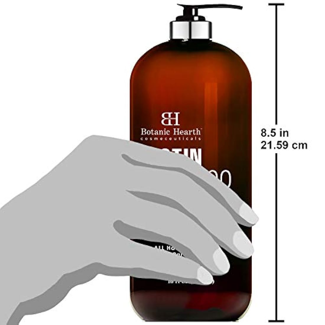Champú con aceite de jengibre y queratina
