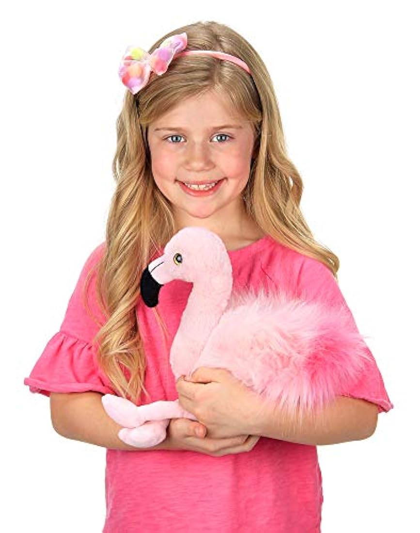 Peluche diseño de Flamingo Rosa 8.3in, Bearington Collection