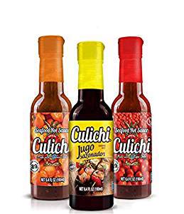 Salsa Culichi Salsa, Habanero y Salsas de Mariscos (3 Botellas)