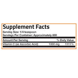 Vitamina C en polvo, pura absorción, ácido soluble