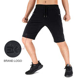 Pantalones cortos deportivos para hombre con bolsillos