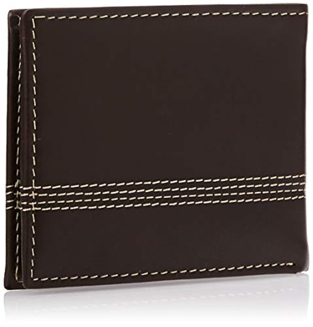 Cartera de piel para hombre con diseño de caña Timberland