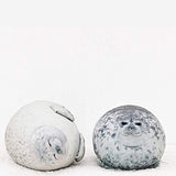 Peluche de foca color gris - 60 cm de largo