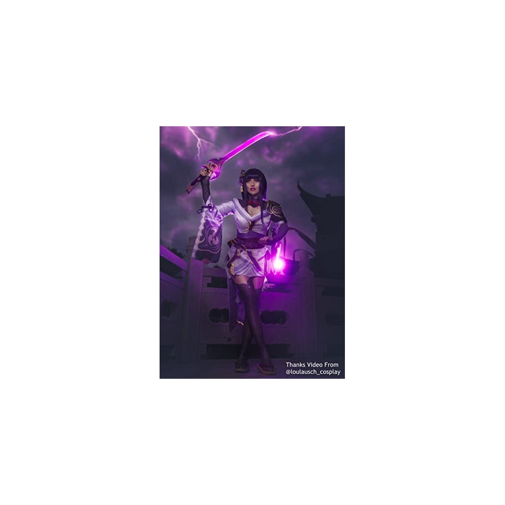 Disfraz de Baal de Genshin Impact para mujer talla XL