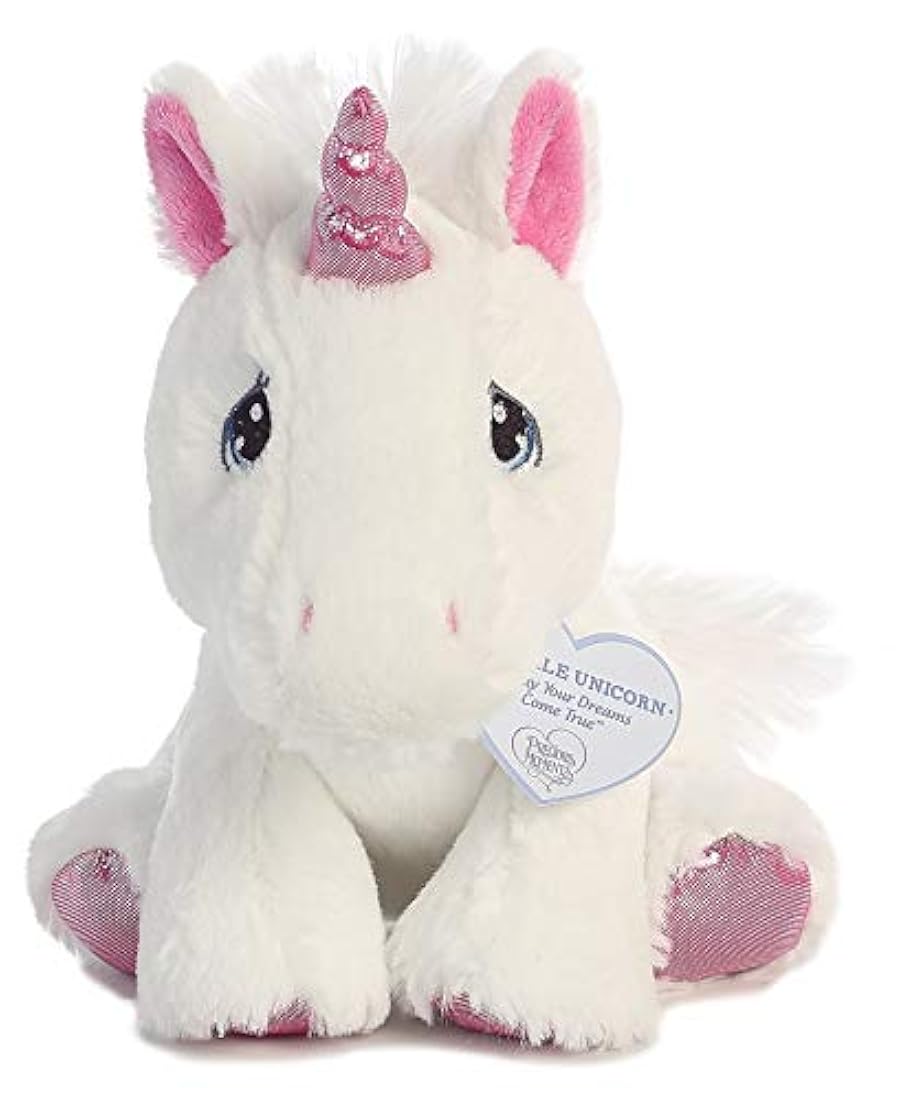 Peluche de unicornio brillante de 8.5