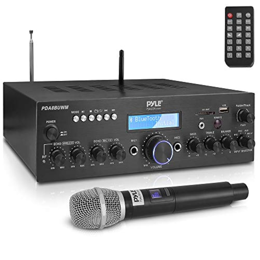 Amplificador estéreo PYLE-HOME PDA8BUWM