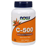 Suplementos, vitamina C-500 con escaramujos