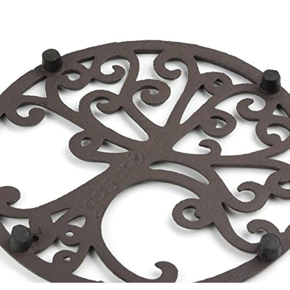 Base para platos calientes, diseño del árbol de la vida