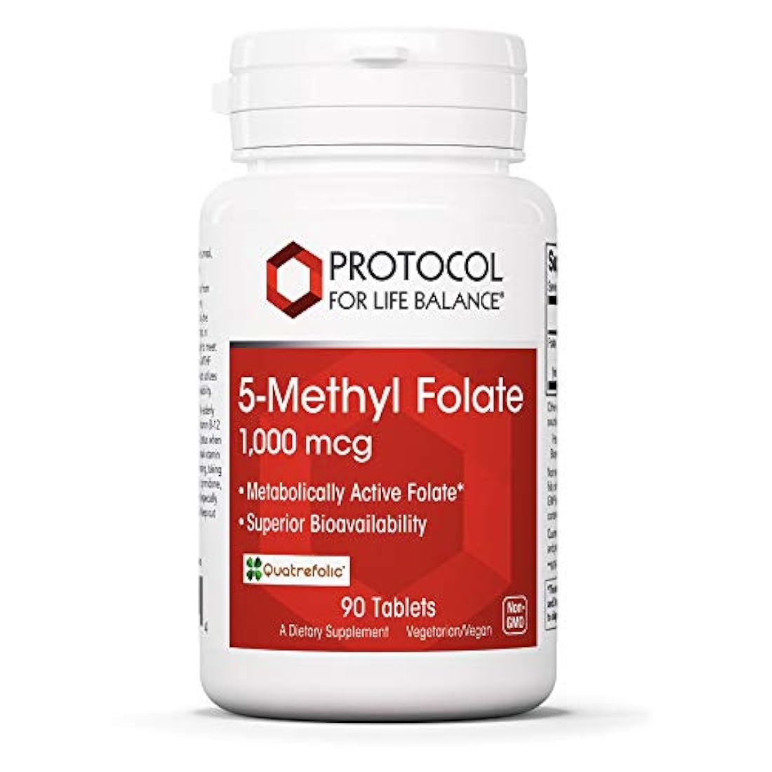 ácido fólico 5-mthf - 90 Tabletas