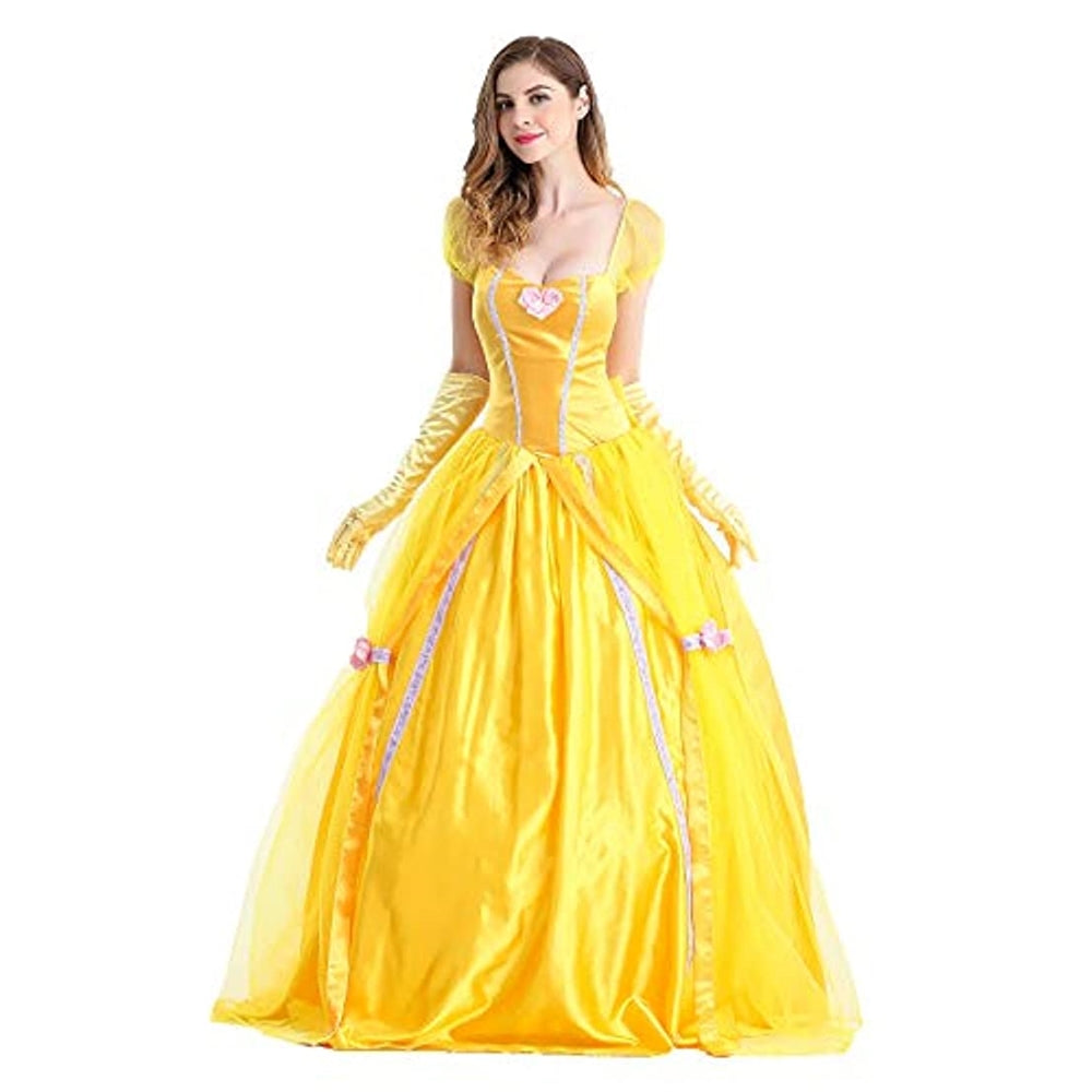 Disfraces Disfraz de princesa para mujer, disfraz de belle