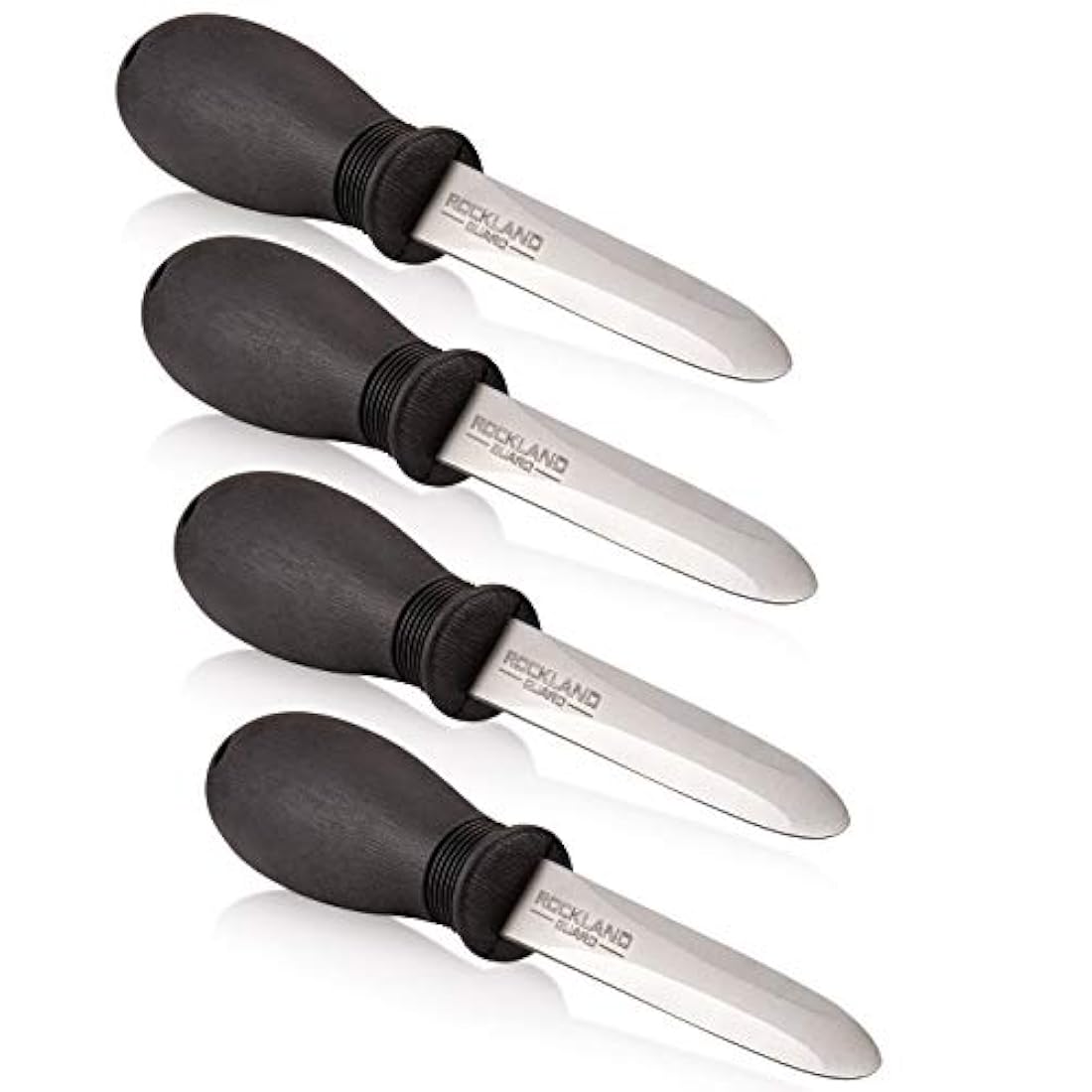 Rockland Guard - Cuchillo de ostra con mango antideslizante