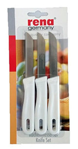 Rena Germany - Juego de cuchillos de cocina (3 piezas),
