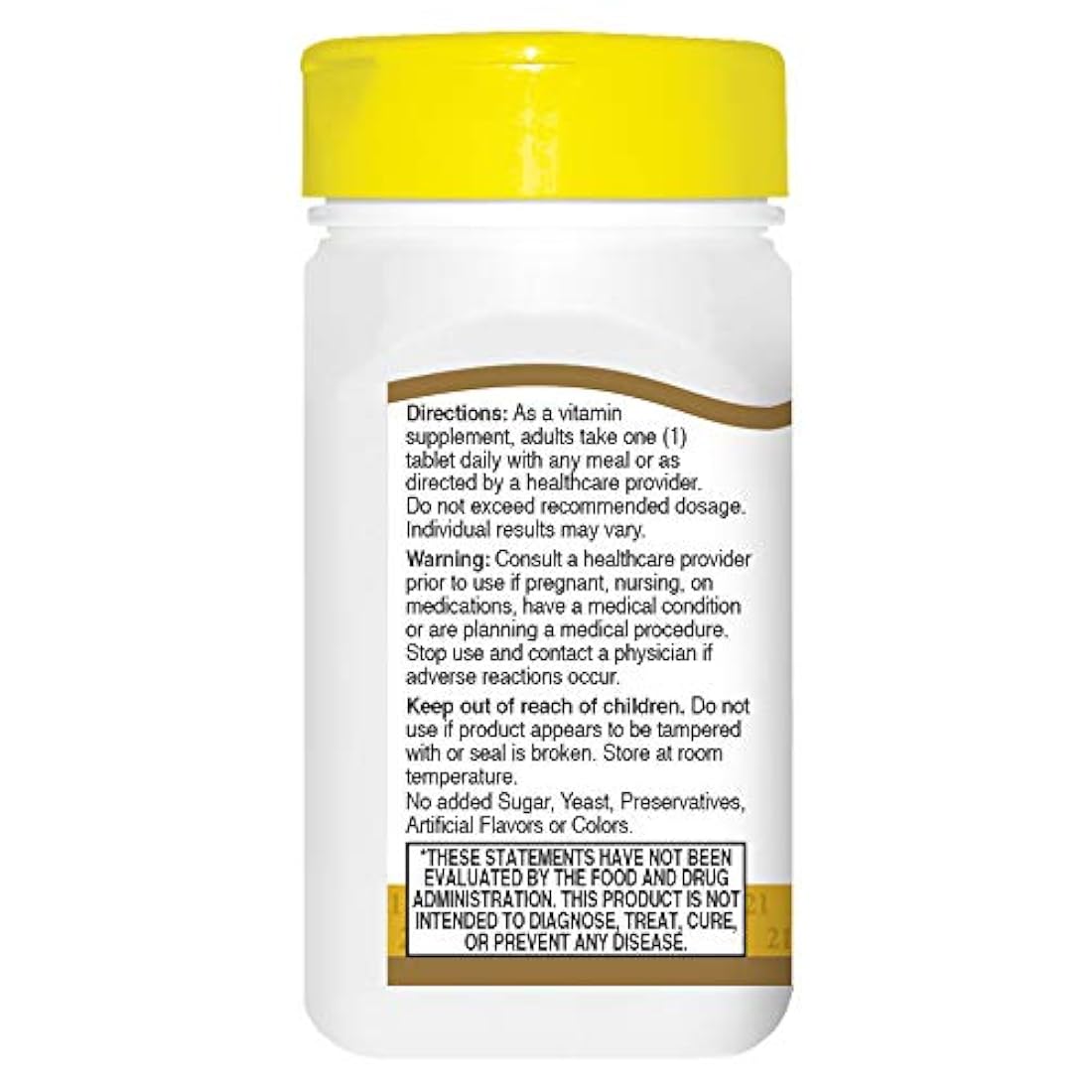 21st Century B-12 500 mcg Tabletas, 110 unidades (Paquete de 2)