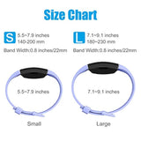 AK - Pulsera de TPU suave compatible con Fitbit Inspire