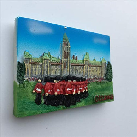 Imán de nevera de Ottawa - Canadá en resina 3D,
